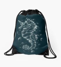 Seahorse Drawstring Bag