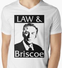 Gesetz & Briscoe T-Shirt mit V-Ausschnitt für Männer