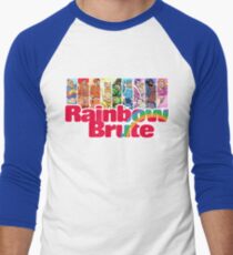 RAINBOW BRUTES! Men's Baseball ¾ T-Shirt