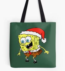 Spongebob Christmas Tote Bag