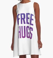 Free Hugs A-Line Dress