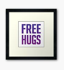 Free Hugs Framed Print