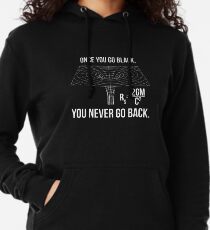 Sobald du schwarz wirst... Leichter Hoodie