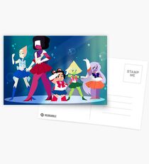 Éclaireurs de cristal Cartes postales