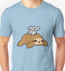 Koala and Sloth Slim Fit T-Shirt