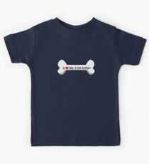 I Love My Irish Setter Kids Tee