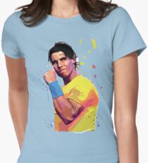 Rafa Nadal Tailliertes T-Shirt für Frauen