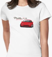 Mazda MX-5 Miata NA Women's Fitted T-Shirt