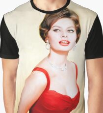 Sophia Loren Graphic T-Shirt