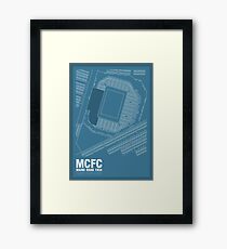 Maine Road - It's Where I Grew Up Framed Print