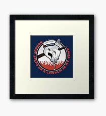 Mother Pus Bucket! Framed Print