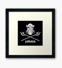 Yakass Framed Print