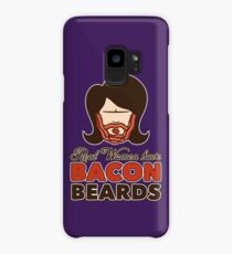 Bacon Beard (women's version) Case/Skin for Samsung Galaxy