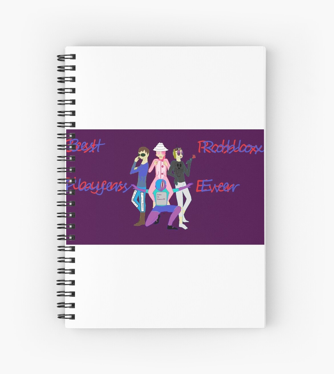 roblox spiral notebooks redbubble