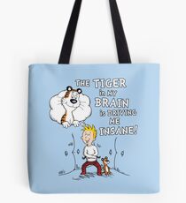 The Tiger in My Brain Tote Bag