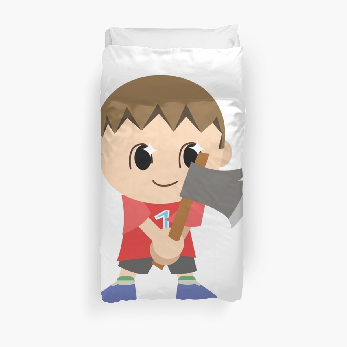 Download "Chibi Animal Crossing Villager Vector" Duvet Cover by ...