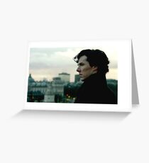 Benedict Cumberbatch as Sherlock Greeting Card