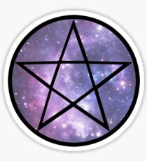 Pentagram Galaxy Sticker
