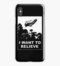 I believe in Delorean iPhone Case/Skin