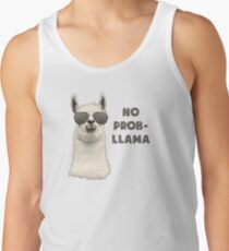 No Problem Llama Tank Top