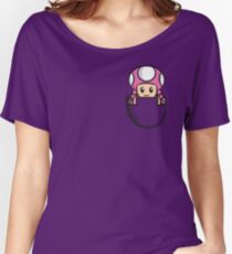 Pocket Toadette Women's Relaxed Fit T-Shirt