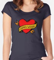 Hillary Clinton Nasty Woman Tattoo Women's Fitted Scoop T-Shirt