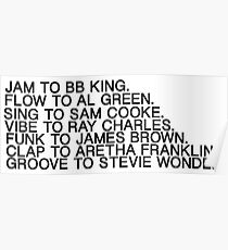 Best of the Best Soul Music Poster