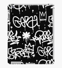 Black and White Graffiti iPad Case/Skin
