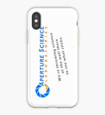 Vinilo o funda para iPhone Aperture Science Laboratories