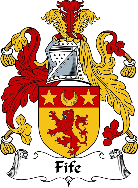 "Fife Coat of Arms / Fife Family Crest" Metal Prints by ScotlandForever