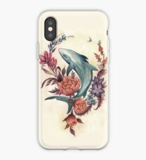 Floral Shark iPhone Case