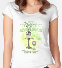 Absinthe the Green Fairy Women's Fitted Scoop T-Shirt