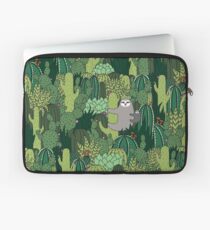 Cactus Sloth Laptop Sleeve
