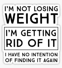 Weight Loss Stickers | Redbubble