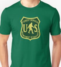 US Forest Service Bigfoot Unisex T-Shirt