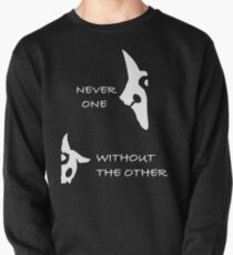 Verwandtschaft - Wolf & Lamb - NIEMALS OHNE DIE ANDERE Sweatshirt