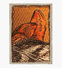 "It's ALL in the Boots"... prints and products Photographic Print