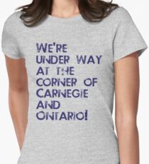 Carnegie and Ontario Women's Fitted T-Shirt