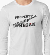 Property Of Negan Long Sleeve T-Shirt