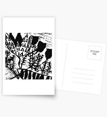 Younger Plant print Postcards