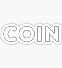 COIN band logo Sticker