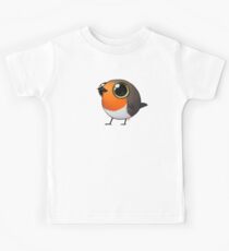 Cute Fat Robin Kids Tee
