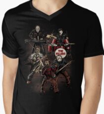 Death Metal Killer Music Horror Men's V-Neck T-Shirt