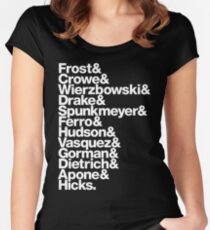 Aliens Colonial Marines Death Order - dark variant Women's Fitted Scoop T-Shirt