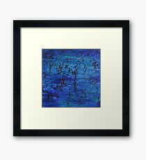 Blue Series 1 Framed Print