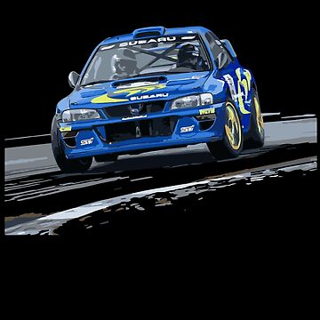 Artwork thumbnail, JDM Colin Mcrae World Rally Blue Champion WRC GC8 22b Car 555 Power Slide by cowtownCOWBOY