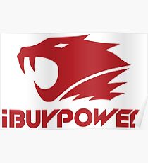 iBuyPower csgo team logo Poster
