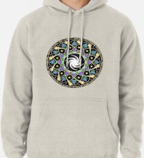 Galaktische Föderation des hellen Mandala-T-Shirts Hoodie