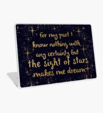 the sight of stars Laptop Skin