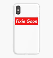 Fixie Goon Box Logo iPhone Case/Skin